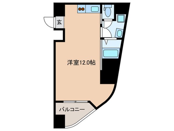 是空ＤＯＳＨＩＮの物件間取画像